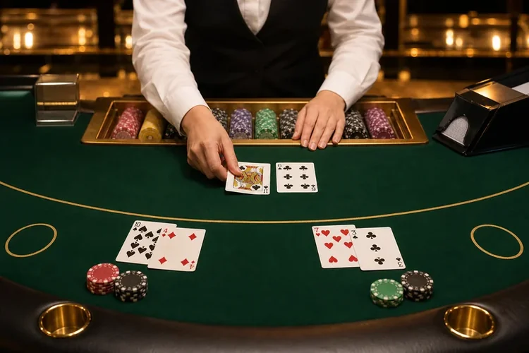 Stół do gry w blackjacka