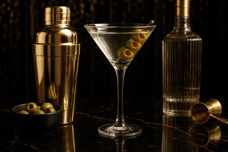 James Bond Gala — bar z martini