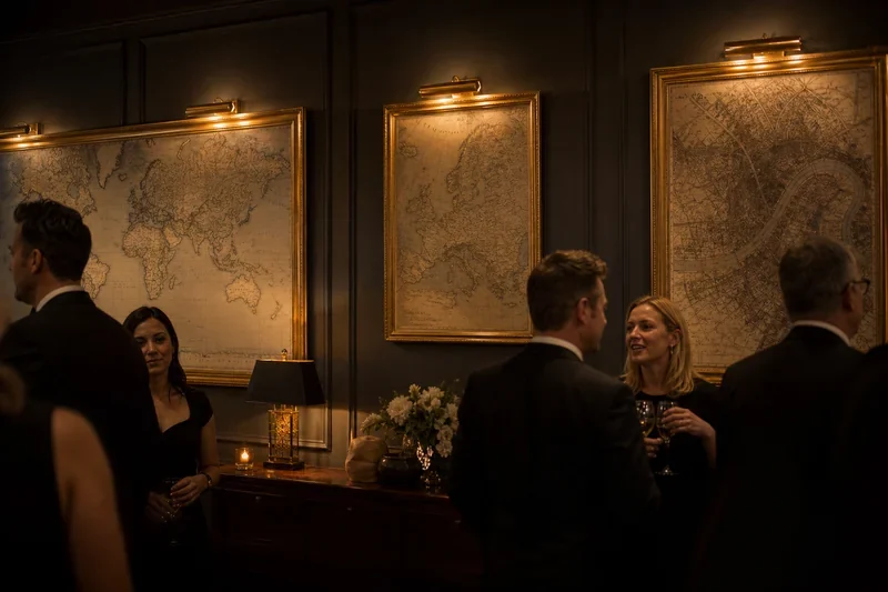 James Bond Gala — dekoracje MI6
