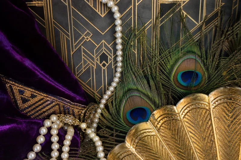 Gatsby — dekoracje art déco