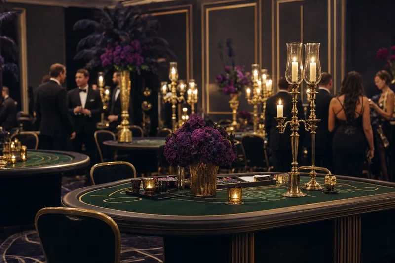 Gatsby — stoły kasynowe