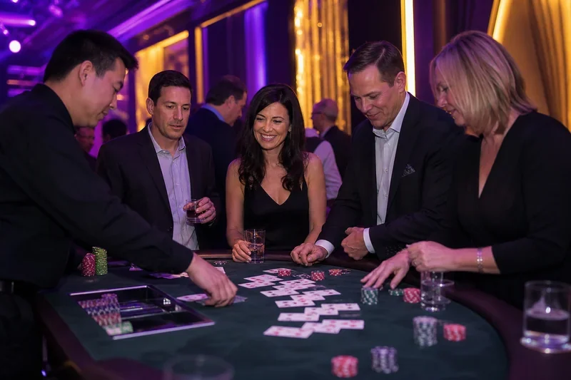 Las Vegas — stoły do blackjacka